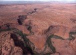 Confluence of Harris Wash and the Escalante River, part of an alternate route established in 1881 which bypassed the Hole-in-the-Rock. Lamont Crabtree Photo